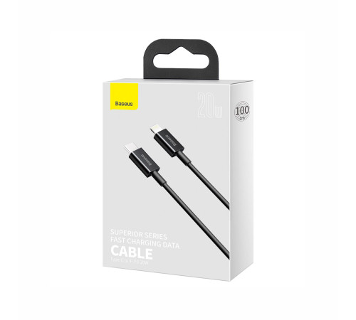 Кабель для iPhone Type-C to iP PD 20W 2m Baseus