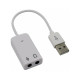 Переходник USB to AUDio 3.5mm внешняя звуковая карта