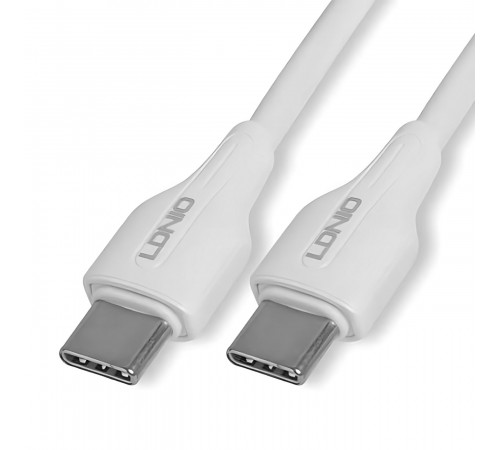 Кабель для телефона Type-C to Type-C 65W 1m LDNIO