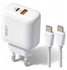 Зарядное устройство LDNIO 45W с кабелем Type-C (1m)
