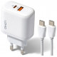 Зарядное устройство LDNIO 45W с кабелем Type-C (1m)