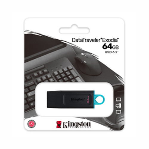 НАКОПИТЕЛЬ USB Kingston DataTraveler Exodia 64GB