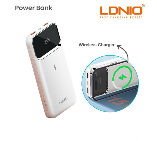 Внешний аккумулятор LDNIO With Magnetic 10000mAh 22.5W 