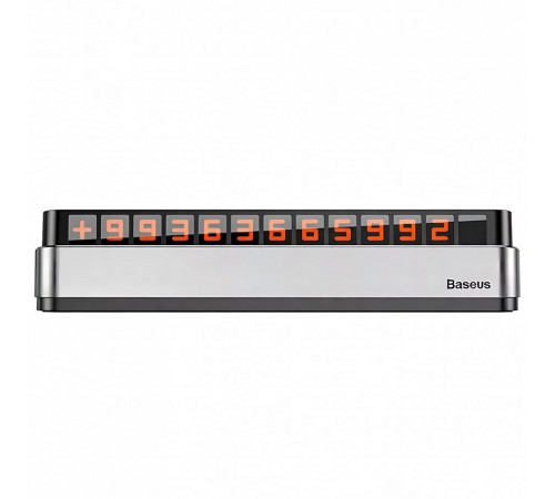 Парковочная карта Baseus Moonlight Box Series Temporary Parking Number Plate