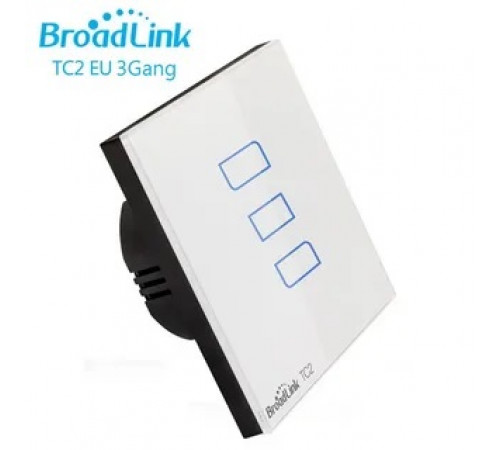 Broadlink TC2: умный настенный сенсорный выключатель