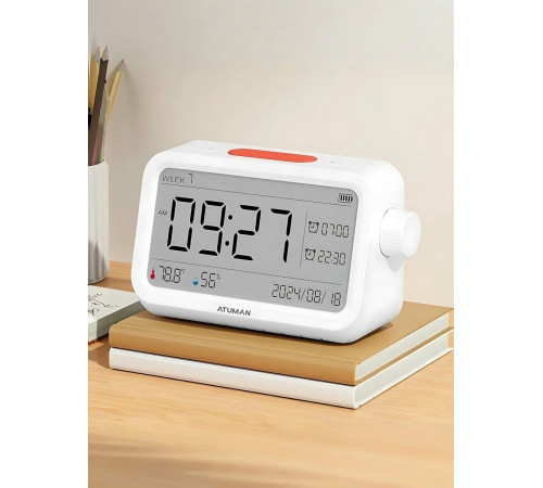 Часы мультифункциональные Atuman MT2 Thermohygrometer Alarm Clock