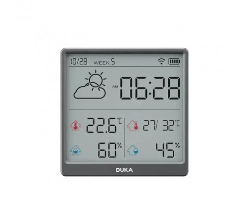 Датчик температуры и влажности Atuman TH3 Intelligent Temperature and Humidity Clock