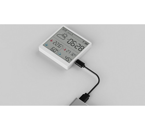 Датчик температуры и влажности Atuman TH3 Intelligent Temperature and Humidity Clock
