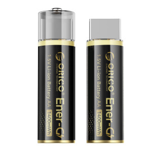 Батарейка перезаряжаемая ORICO AA 1.5V USB Type-A