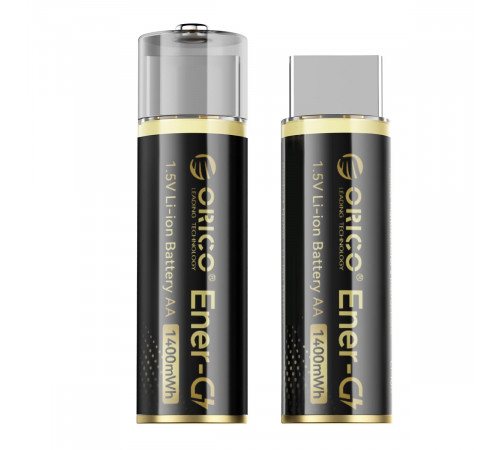 Батарейка перезаряжаемая ORICO AA 1.5V USB Type-A