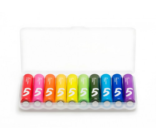 Батарейки алкалиновые Xiaomi ZI5 Rainbow LR03 AA (10шт)