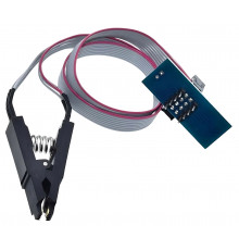 Прищепка - переходник для программатора CH341A/CH341B