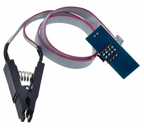 Прищепка - переходник для программатора CH341A/CH341B