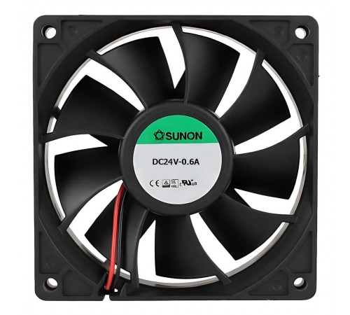 Кулер 12см 24V 0.6A Sunon