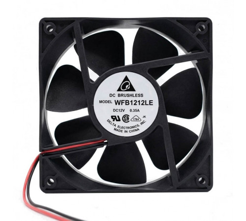 Кулер 12см 12V 0.35A DELTA
