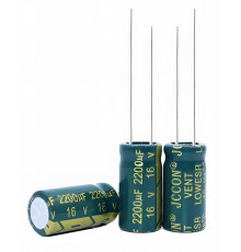 Конденсатор 16v2200uf JCCON x5