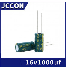 Конденсатор 16v1000uf JCCON x5