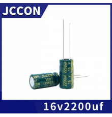 Конденсатор 16v2200uf JCCON x5