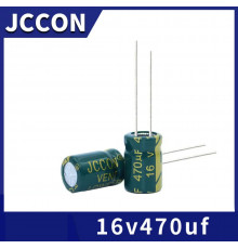 Конденсатор 16v470uf JCCON x5