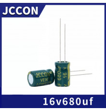 Конденсатор 16v680uf JCCON x5