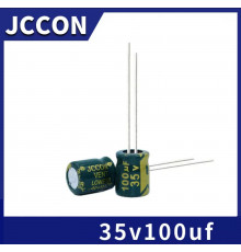 Конденсатор 35v100uf JCCON x5