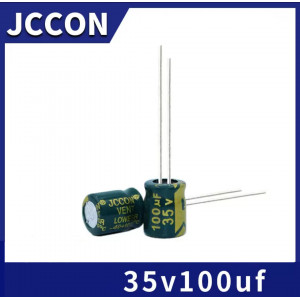 Конденсатор 35v100uf JCCON x5