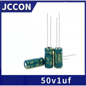 Конденсатор 50v1uf JCCON x5