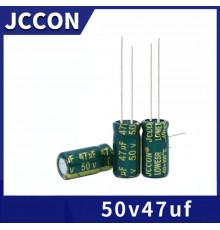 Конденсатор 50v47uf JCCON x5