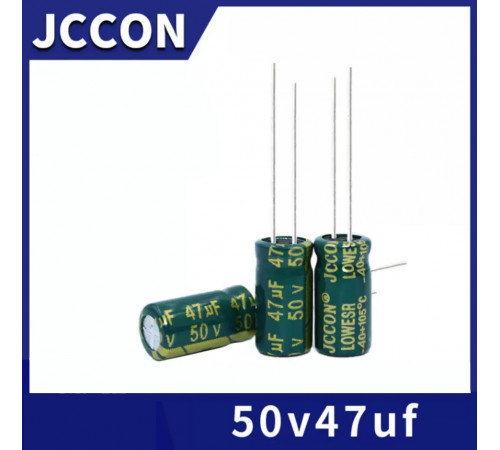 Конденсатор 50v47uf JCCON x5 Конденсатор 50v47uf JCCON x5