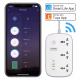 Удлинитель питания LDNIO 2500W / 3 SMART розетки / 3 USB / Type C / 30W (2m) SCW3451