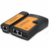 Тестер для LAN кабеля RJ45, RJ11 Black