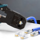 Обжимник (Кримпер) для обжима интернет кабеля LAN RJ45 (XL-315 BLUE)