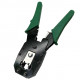 Обжимник (Кримпер) для обжима интернет кабеля LAN RJ45 (XL-315 GREEN)
