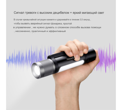 Фонарик Nextool Outdoor 12in1 Thunder Flashlight