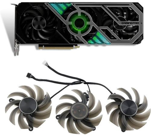 КУЛЕР ДЛЯ ВИДЕОКАРТЫ Palit RTX 3060 Ti 3070 3070Ti 3080 3080Ti GamingPro