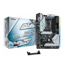 Материнская плата LGA1700 Z590 STEEL LEGEND Asrock 4xDDR4 Wi-Fi