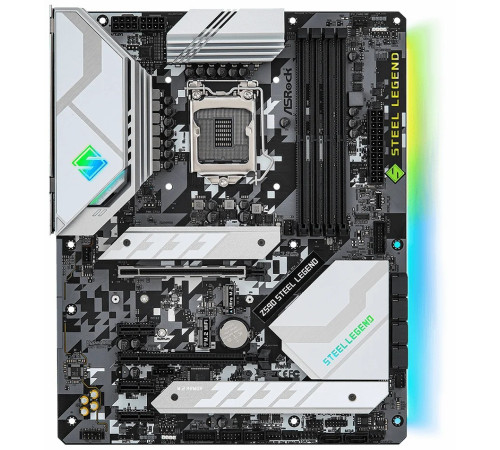 Материнская плата LGA1700 Z590 STEEL LEGEND Asrock 4xDDR4 Wi-Fi