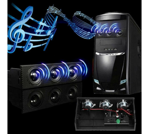 Колонка для кейса ПК (монтируемая на место DVD)