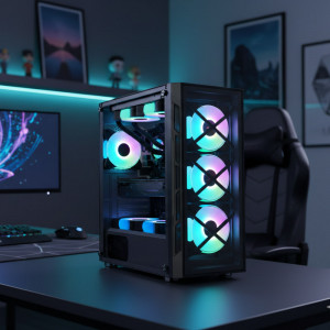 Сборка №9 |  Xeon E5 2689 8/16 core | RX580 8GB | Игровой ПК