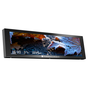 Экран информационный Thermalright TROFEO Vision 9.16 IPS LCD 1920x480 black
