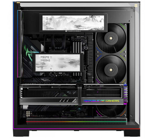 Экран информационный Thermalright TROFEO Vision 9.16 IPS LCD 1920x480 black