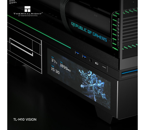 Корпус для ПК Thermalright M10V BLACK