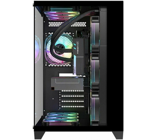 Корпус для ПК 1st player MV8-TP Аквариум + 7fan ARGB 12см ATX