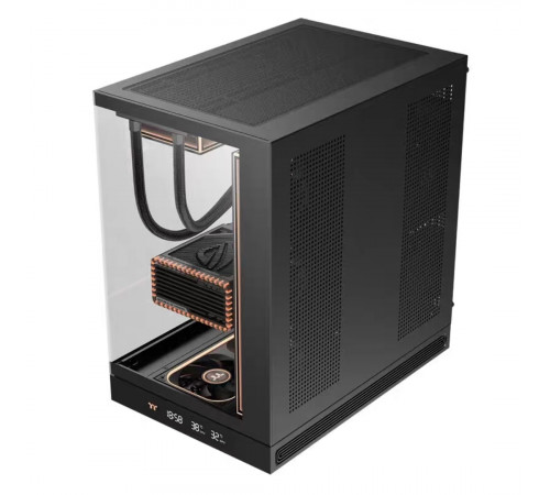 Корпус для ПК THERMALTAKE STEEL SHADOW ES аквариум с дисплеем