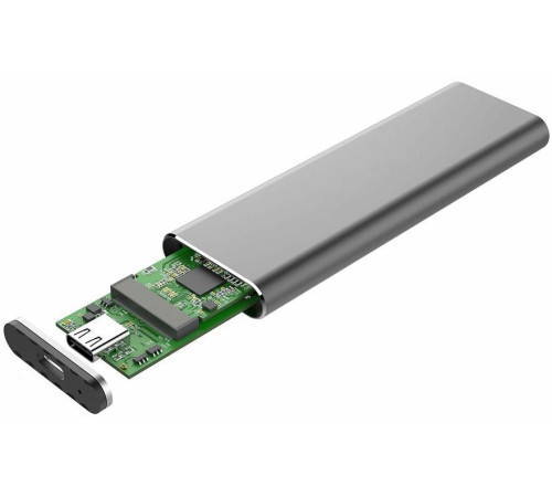 Корпус внешний NVME to USB3.1 China silver