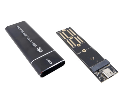 Корпус внешний NVME to USB3.1 SHL-R320 China black