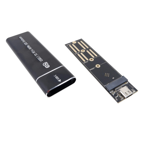 Корпус внешний NVME to USB3.1 SHL-R320 China black