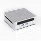 Mini PC R5-4500U GenMachine REN4000 Wi-Fi 6 (SILVER)