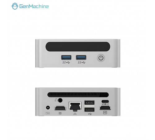 Mini PC R5-4500U GenMachine REN4000 Wi-Fi 6 (SILVER)