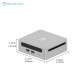 Mini PC R5-4500U GenMachine REN4000 Wi-Fi 6 (SILVER)